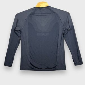 Brady Shirt Mens Large Black Performaknit Seamless Long Sleeve Training Athletic